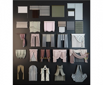 Modern European Style The Curtain-ID:473917645