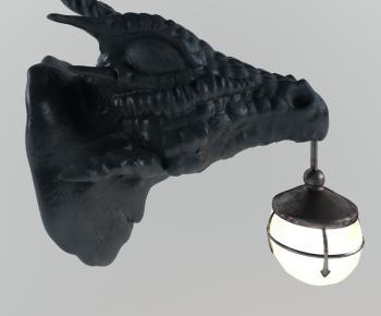 Industrial Style Wall Lamp-ID:180112863