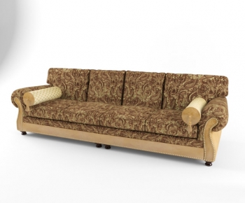 European Style Three-seat Sofa-ID:211213653