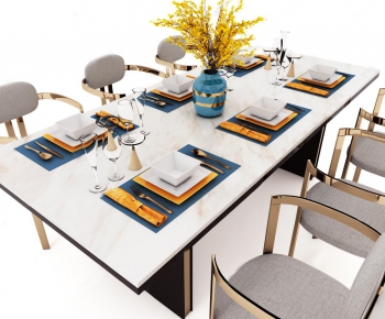 Modern Dining Table And Chairs-ID:170154792