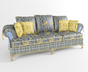 European Style Three-seat Sofa-ID:238432314