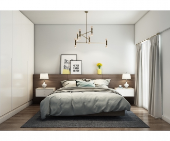 Nordic Style Bedroom-ID:932674515