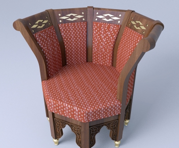 Southeast Asian Style Single Chair-ID:805646169