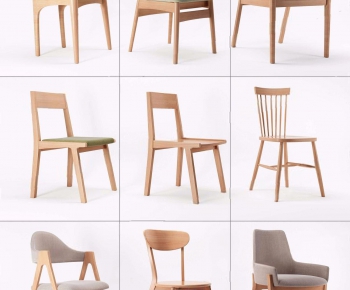 Modern Nordic Style Single Chair-ID:441812137