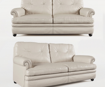 Simple European Style A Sofa For Two-ID:662115776
