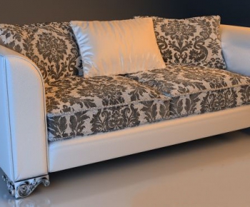 Simple European Style A Sofa For Two-ID:611662216