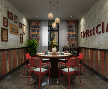 American Style Industrial Style Restaurant Box-ID:285245175