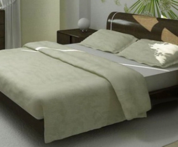 Modern Double Bed-ID:139304792