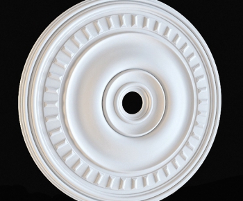 European Style Plaster Carved Top Plate-ID:719500283