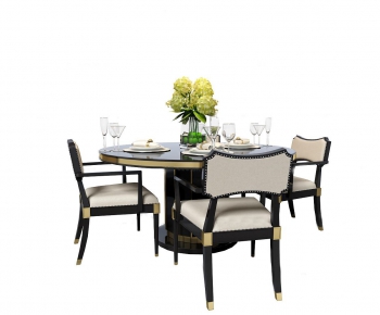 Modern Dining Table And Chairs-ID:715710415