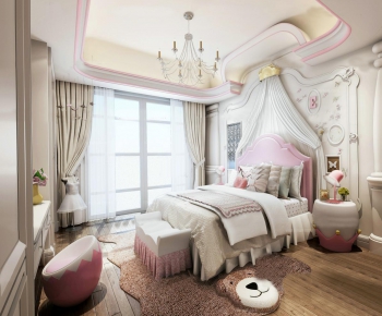 American Style Girl's Room Daughter's Room-ID:407164227