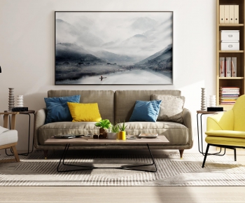 Nordic Style Sofa Combination-ID:291280643