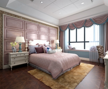 American Style Bedroom-ID:746519537