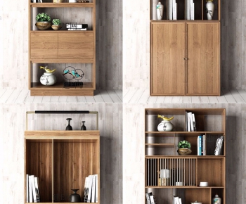 New Chinese Style Bookcase-ID:953049247