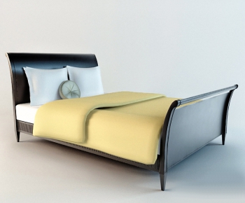 European Style Double Bed-ID:895380139