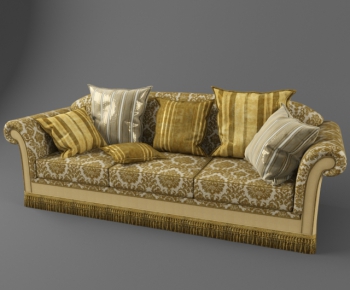 European Style Three-seat Sofa-ID:762153659