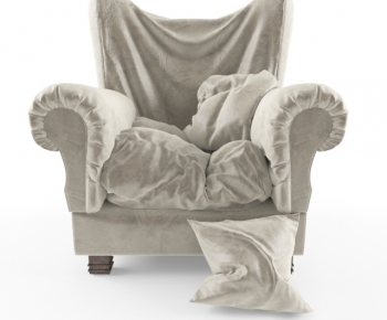 European Style Single Sofa-ID:981982188