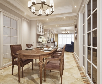 American Style Dining Room-ID:536959511