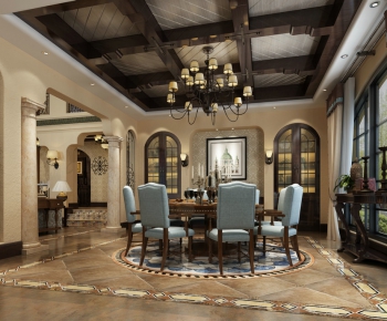 American Style Dining Room-ID:285373167