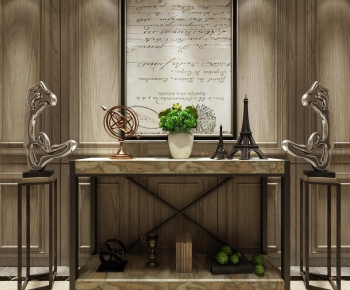 Industrial Style Console-ID:438753894