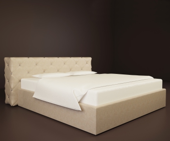 Modern Double Bed-ID:579411775