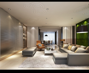 Modern A Living Room-ID:403915415