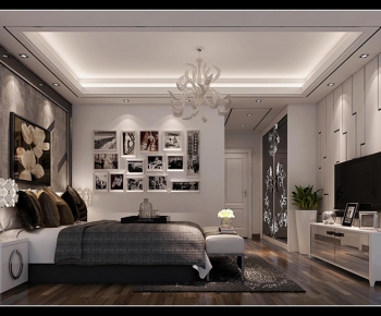 Modern Bedroom-ID:734106731