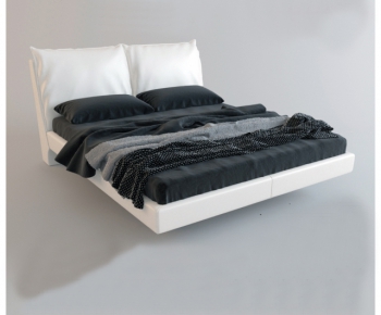 Modern Double Bed-ID:576847461
