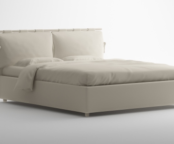 Modern Double Bed-ID:715989696