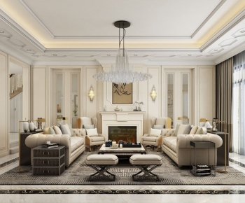 American Style A Living Room-ID:543124718