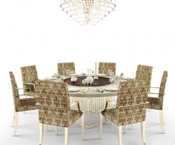 Modern Dining Table And Chairs-ID:501161859