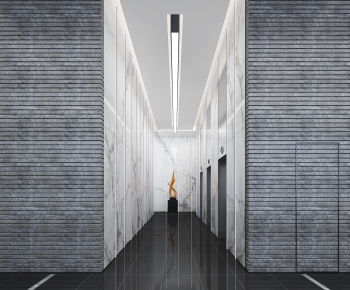 Modern Corridor/elevator Hall-ID:780377496