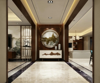 New Chinese Style Hallway-ID:958822793
