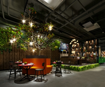Industrial Style Cafe-ID:819396191