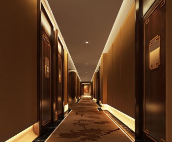 Modern Corridor Elevator Hall-ID:909271291