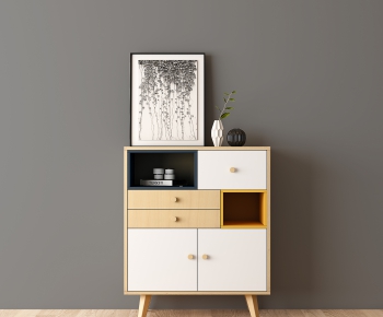 Nordic Style Side Cabinet/Entrance Cabinet-ID:767348628