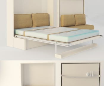 European Style Double Bed-ID:731890541