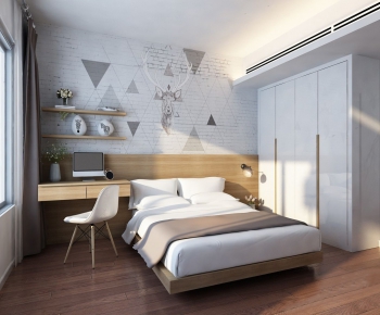 Nordic Style Bedroom-ID:550537321