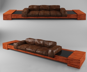 Modern Three-seat Sofa-ID:852766786