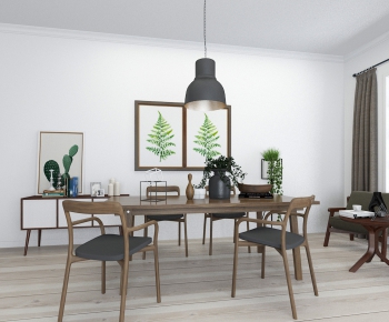 Nordic Style Dining Room-ID:801714117