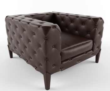 European Style Single Sofa-ID:588949552