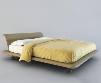 Modern Double Bed-ID:839953917