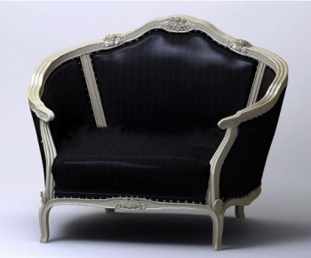 European Style New Classical Style Single Sofa-ID:396856422