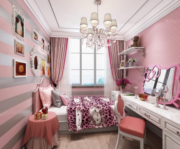 American Style Girl's Room Daughter's Room-ID:180396625