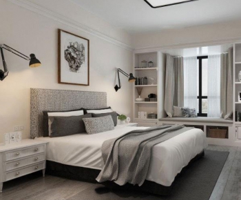 Nordic Style Bedroom-ID:275628464