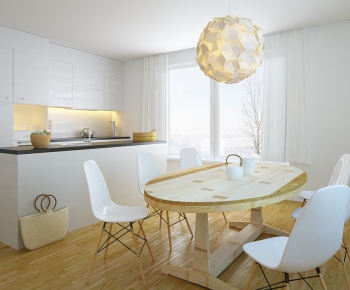Nordic Style Dining Room-ID:997081691