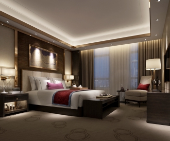New Chinese Style Bedroom-ID:310236598
