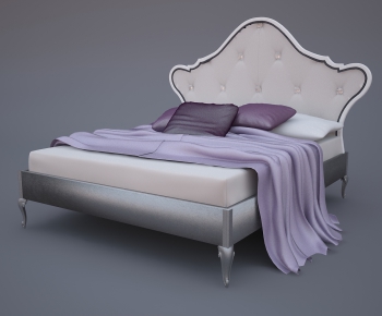 European Style Double Bed-ID:453794623
