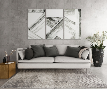 Nordic Style A Sofa For Two-ID:879054364