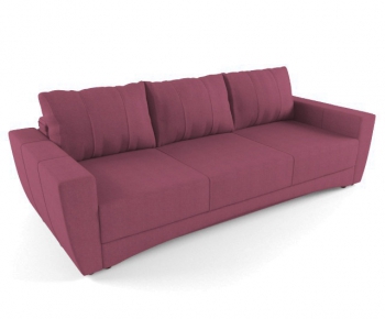 Modern Three-seat Sofa-ID:995372388